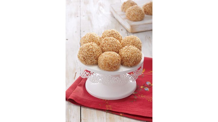 Baked Sesame Seed Balls