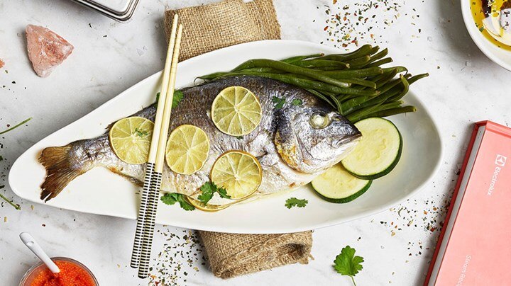 Steamed Fish with Herbs