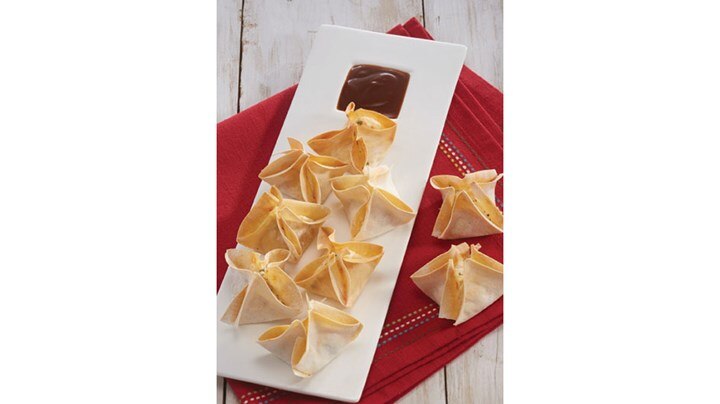 Crab and Cheese Dumplings