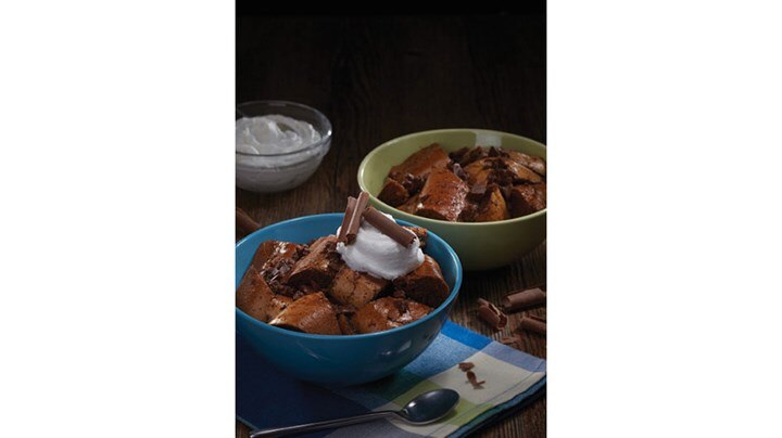 Fudge Bread Pudding