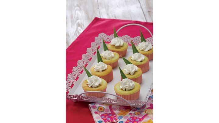 Pandan Cupcakes